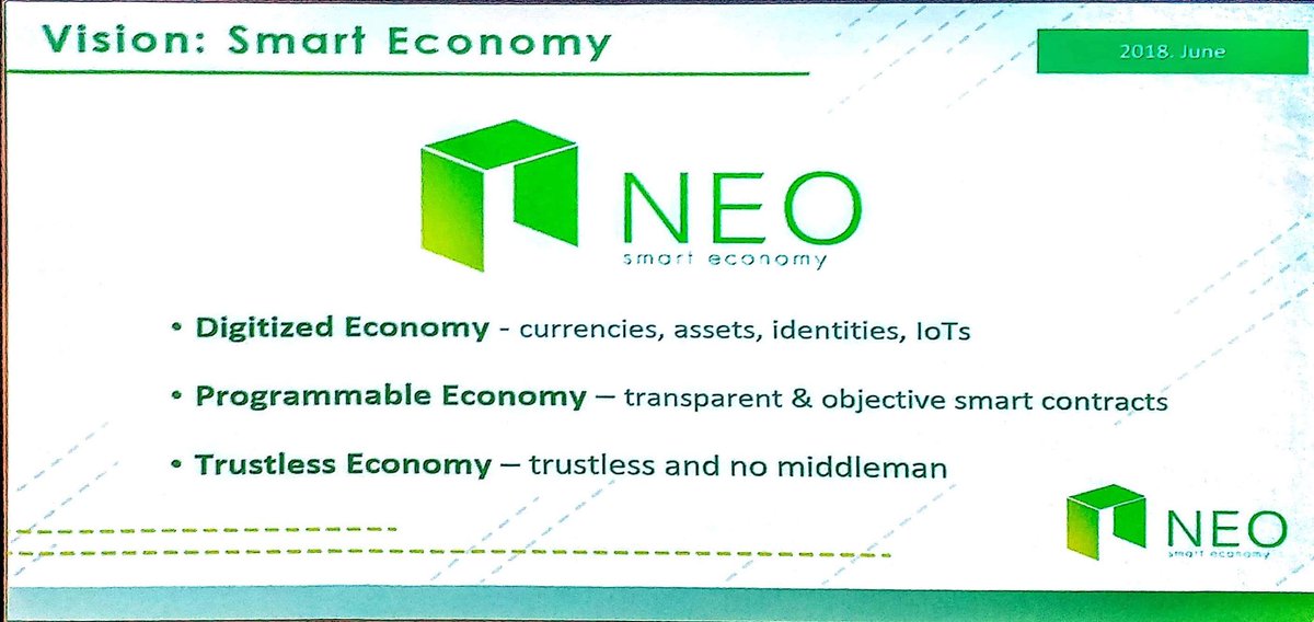 UrsBolt's tweet photo. Why we need #compliance to build a #SmartEconomy.

Zhao Johnson Chen, #NEO explains. #Blockchain $NEO #Pikcio #PKC https://t.co/UcEz8Gv5cB