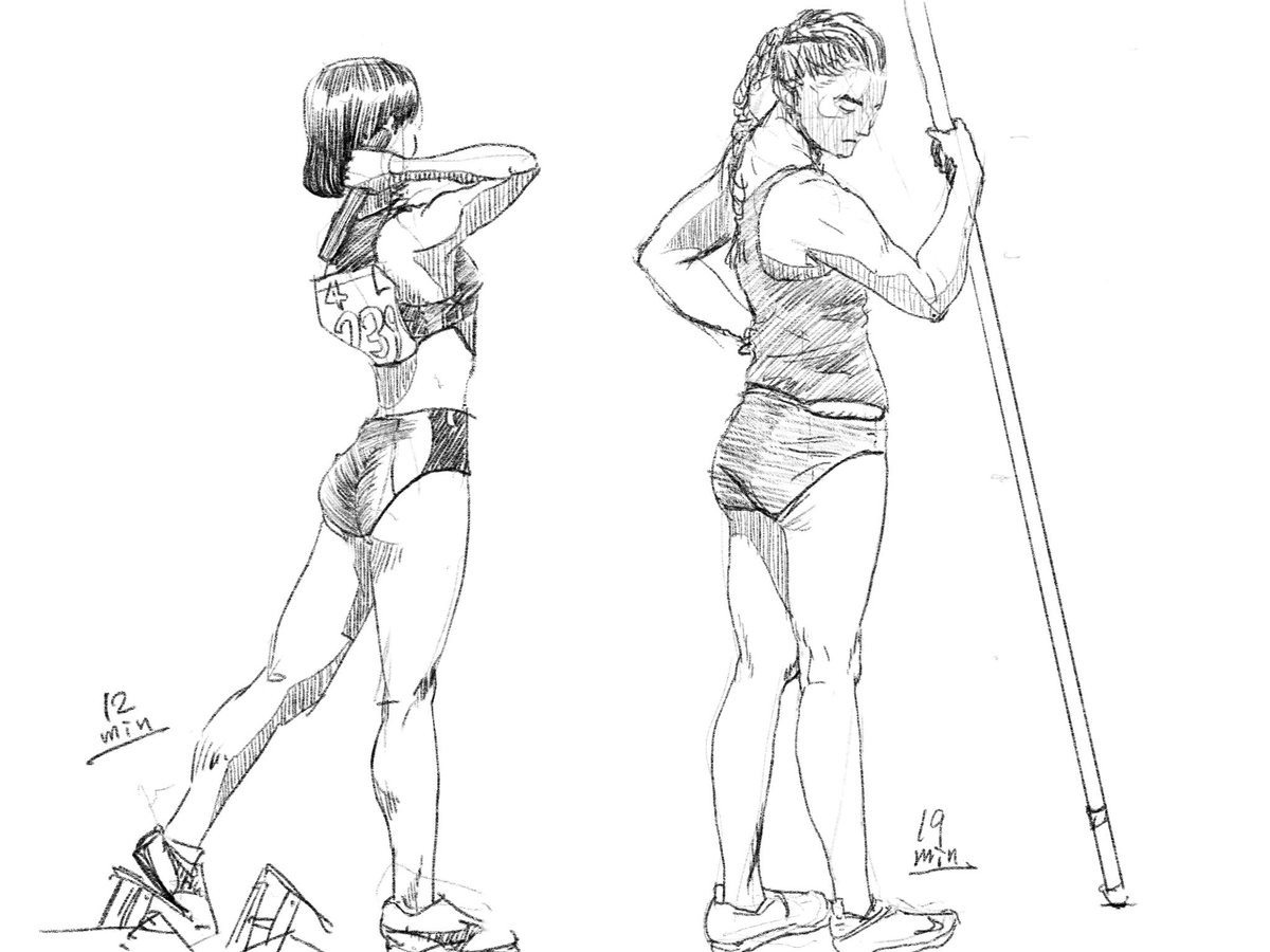 ヤマモケラ 113 12分 19分 女子陸上選手 筋肉質な太ももがいい 陸上 リレー 棒高跳び 毎日1点かんたん10分スケッチ 模写 イラスト Procreate Sketch Drawing Illustrations ヤマモケラ 113 12分 19分 女子陸上選手 筋肉質な太ももがいい 陸上 リレー 棒高跳び 毎日1点かんたん10分スケッチ 模写 イラスト Procreate Sketch Drawing Illustrations