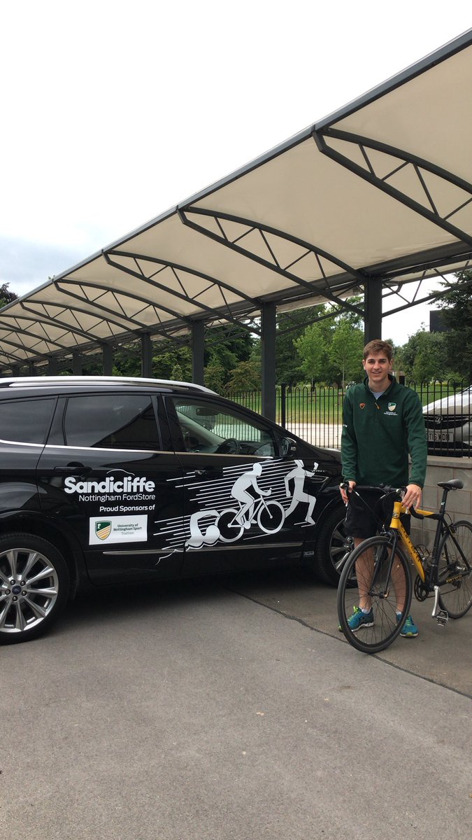 Who’s ready for #NottsTri 🎉1 day to go!!! and prep is under way to get university park campus race ready👏 and big thanks to our sponsors <a href="/Sandicliffe/">Sandicliffe</a> spot the cars out on the course and in the Triathlon village  tomorrow, a great photo opportunity 📷