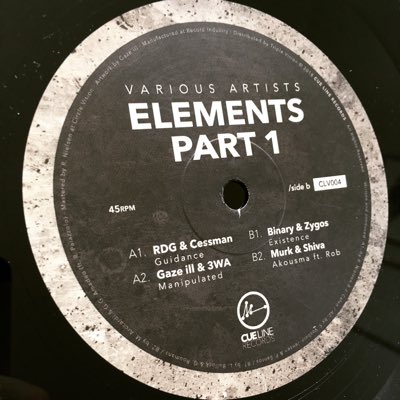 The final copies of “Elements Part 1” are here. Music’s up to check:
soundcloud.com/cue-line-recor…

// <a href="/CueLineRecords/">Cue Line Records</a> - out next week!