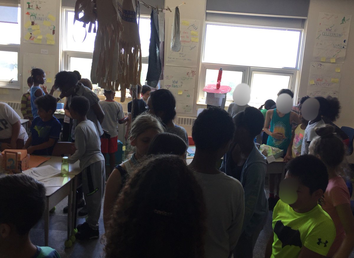 MsCMRobinson's tweet photo. Our Class Museum was open for business this week! Awesome work from the Grade 2s and 3s in showing the other students around and helping them travel through time! @jrwilcox_cs #classmuseum #stem #pioneervillage #timetravelersmuseum #grade2 #grade3 #tdsb #socialstudies https://t.co/kYiGwiiVdm