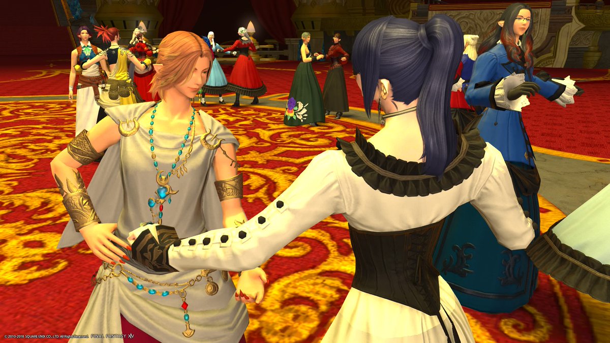 Trisky Fultima Blog Entry シルクスの塔で舞踏会 Final Fantasy Xiv The Lodestone