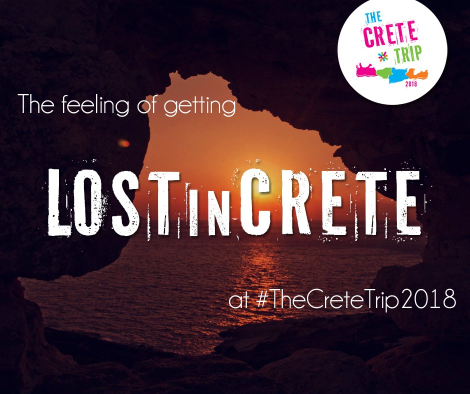 It's been a month already, but it still feels like yesterday! ❤️ Share how was your #LostInCrete experience, create your own quote and be at #TheCreteTrip spotlight! 🌴😉 

Fill in the webform below: 
👉 thecretetrip.org/mytct

#myTCT #PameKriti #LetsGoBACK #TheCreteTrip2018