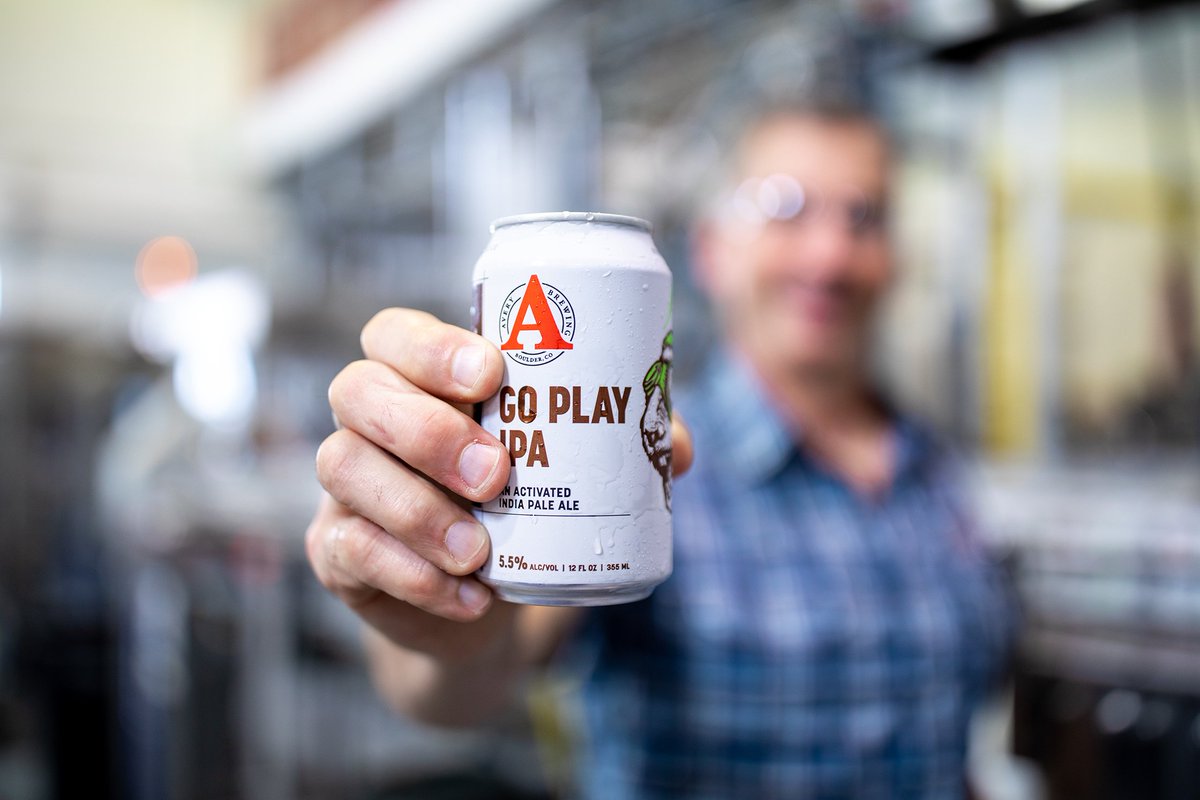 Adam Avery's dream beer = Go Play IPA. This thirst quenching IPA sports juicy, tropical, and dank aromas, with the dry-hop addition of Simcoe, Idaho 7, Vic Secret hops. So get outside and go play!

Use our Brew Finder to find it near you: 
averybrewing.com/brew-finder