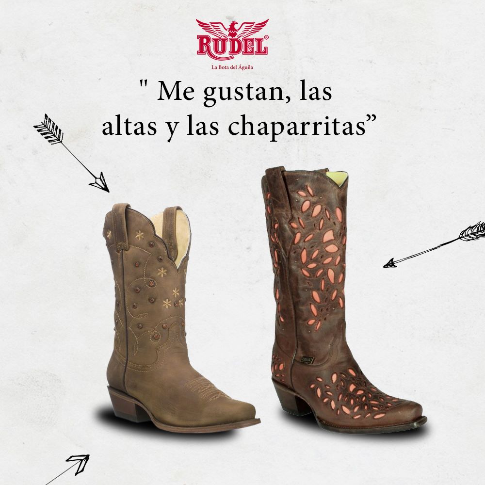 Rudel Boot Co. Twitter: "🎵 Me gustan, las altas y chaparritas... 🎶 👢 ¡Pero que sean #BotasVaqueras #MejoresBotas #BotasMexicanas. https://t.co/8Ovb7gWuSZ" / Twitter