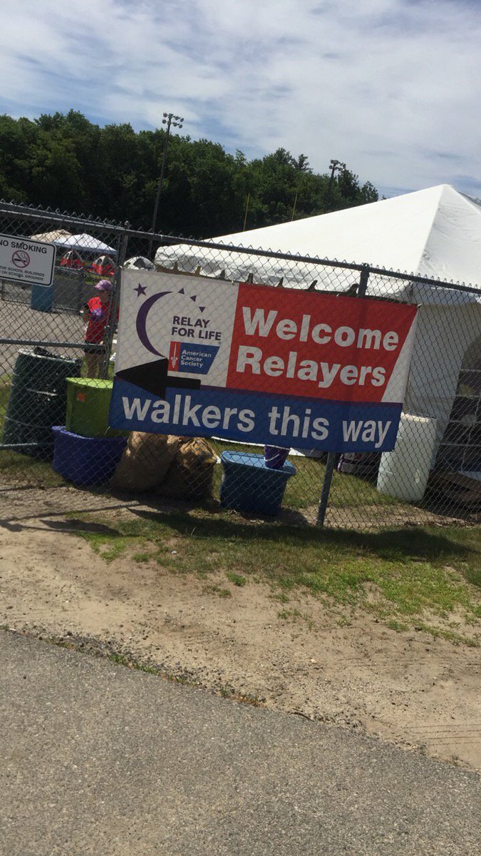 RFLMansFoxShar's tweet photo. It’ it’s coming together! Just a few hours until #RelayForLife! https://t.co/hGkQiJBmHR