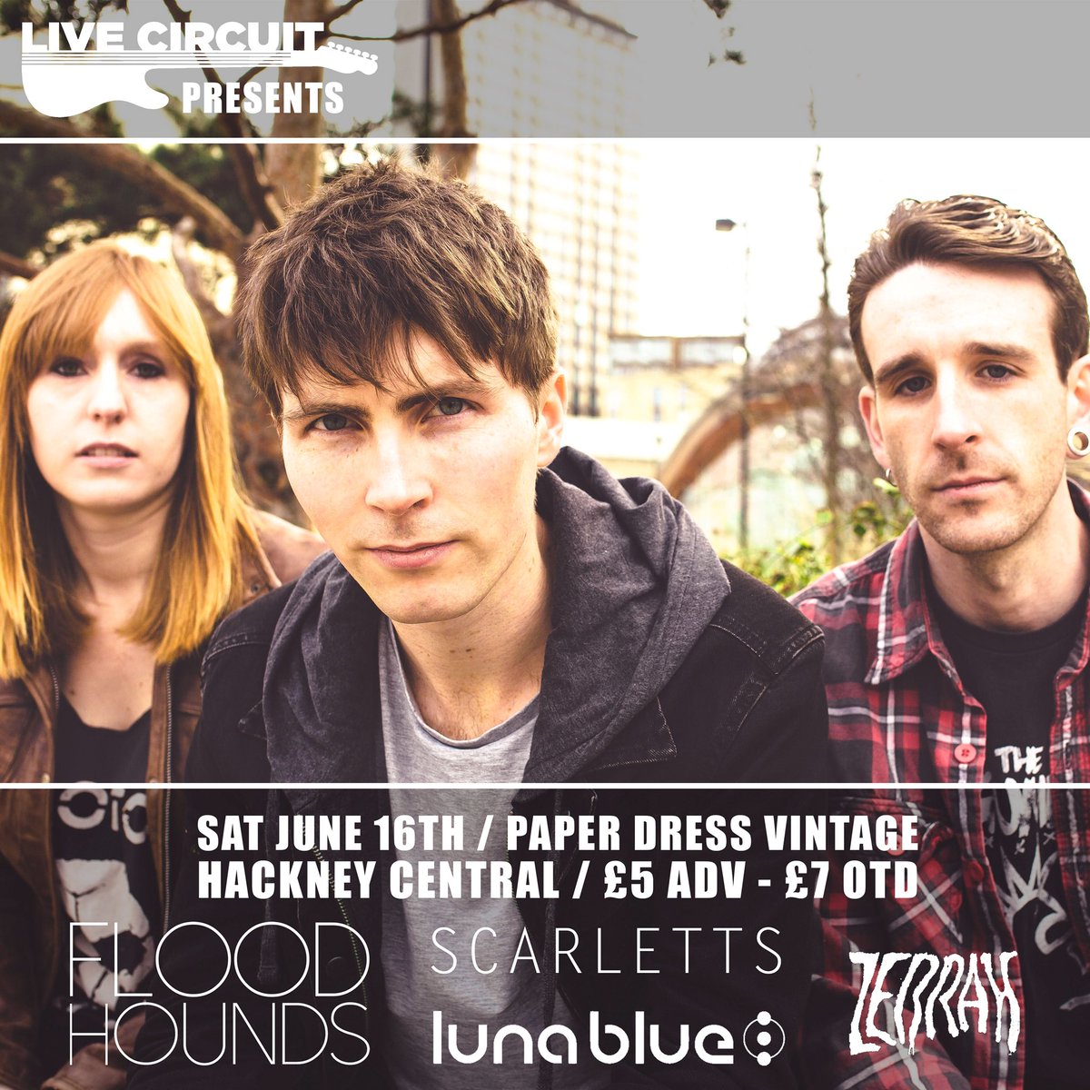 Off down to London tonight!!!
London pals drop us a message if you’re up for it 🎸🎉🍻😎
<a href="/Live_CircuitUK/">Live Circuit</a> <a href="/paperdressed/">Paper Dress Vintage</a> Hackney