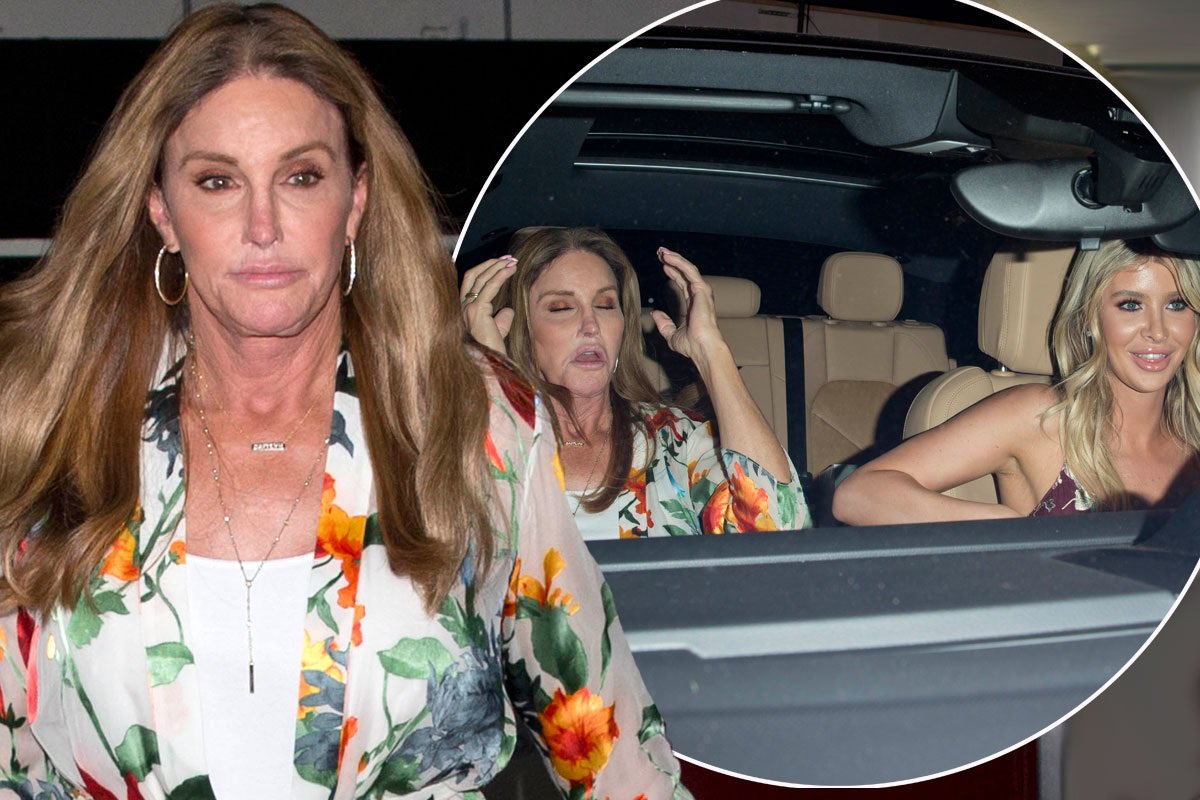 Caitlyn Jenner cosies up to fiancee Sophia Hutchins after missing son&rsquo;s