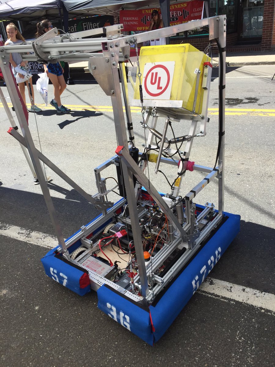FRC5736's tweet photo. Come check out the robotics boosters booth at Kings Park Day! #omgrobots #frc #makeitloud https://t.co/buPvYtA17r