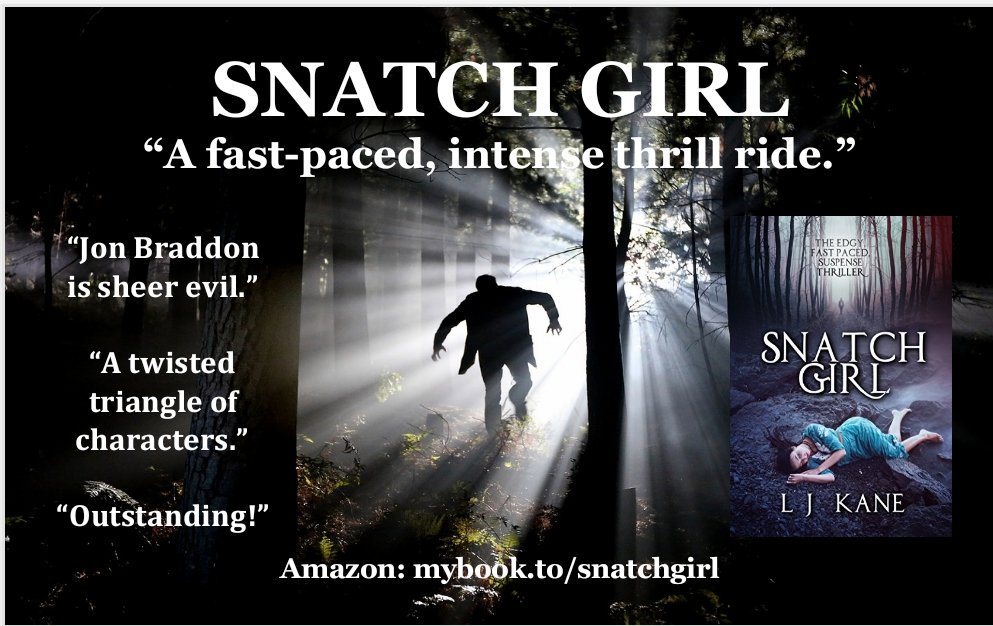 L_J_Kane_Author's tweet photo. 🔞 Kidnapped. On the Run. Hunted. Will Ellie survive? Would you?
If you love #TheSecondCaptive by Maggie James then you'll love
#SnatchGirl by @L_J_Kane_Author!
#Amazon https://t.co/Drpr6RW4F6
#Psychological #thriller #thrillers #books #weekendreads #ebook #KU #BookBoost #Kindle https://t.co/DoRPBIpGYU