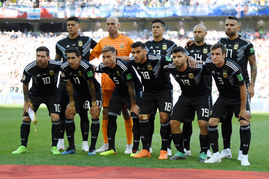PeriodicoDPilar's tweet photo. #Rusia2018⚽️. #GrupoD #Partido6 #SpartakStadium 🏟️. Empate #ARG 1-1 #ISL con goles de #Agüero (19') #Arg y #Finnbogason (23') #Isl. La #Fecha1 sigue hoy, a las 16hs en el #ArenaBaltika de #Kaliningrado juegan #CRO vs #NIG. @Argentina @footballiceland https://t.co/yi3aTxLxUr