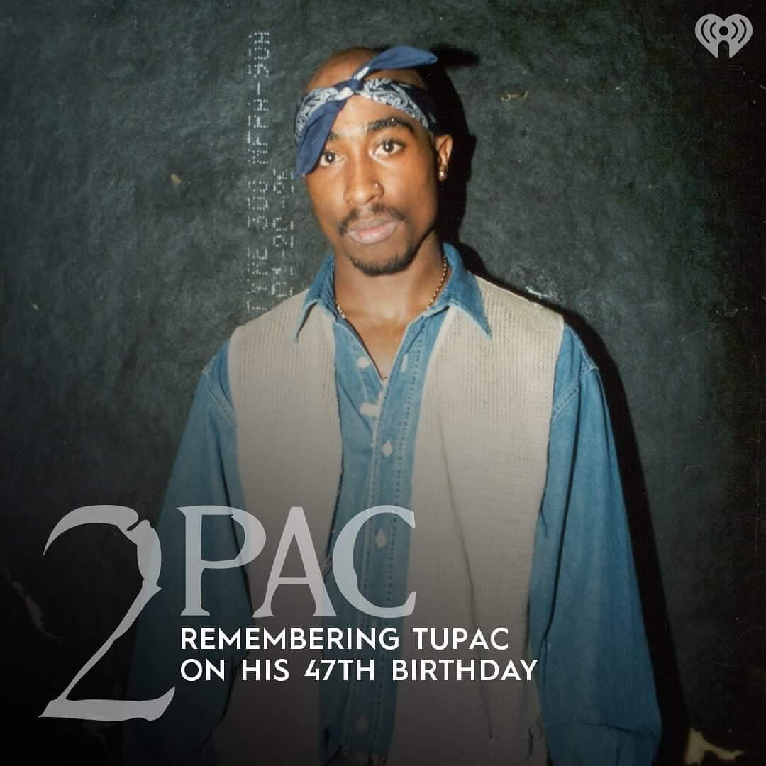 Happy birthday to Shakur, who would have been 47 today.! 