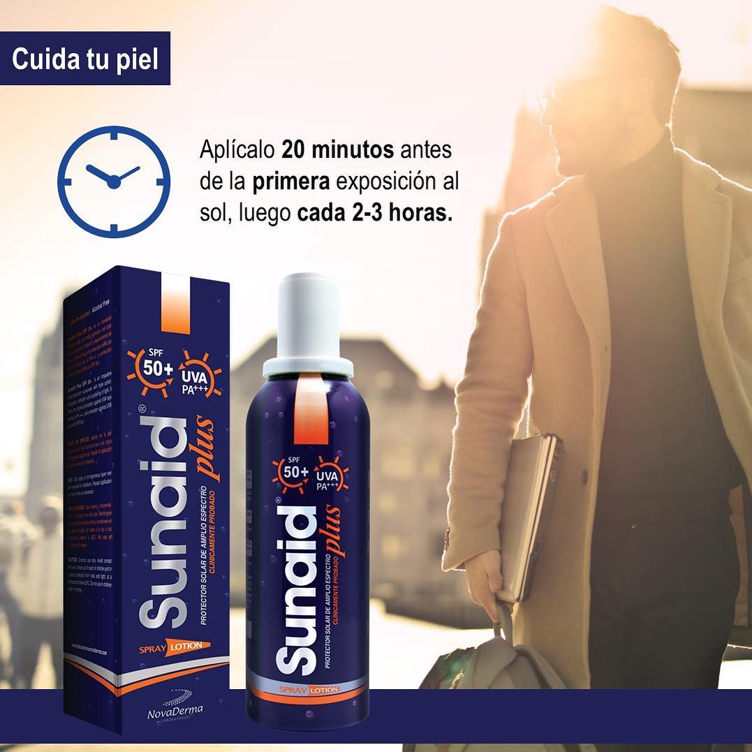 Mercadermo's tweet photo. Aplícate protector solar antes de salir de casa #sunaidplus protege y cuida tu piel. #todaslaspieles #radicaleslibres #antioxidante #protectorsolar #spray #pantallasolar #filtrosolar Whatsapp 3144748341 Más detalles de éste producto: https://t.co/WJ1zmzp748 https://t.co/uJfCid3cmi