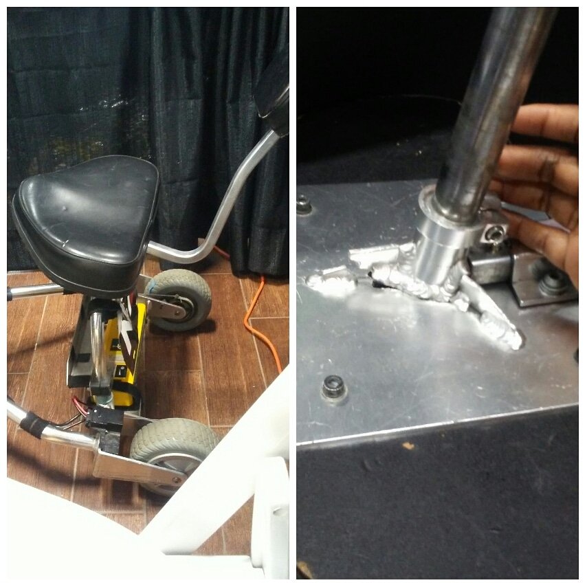 thatjayjustice's tweet photo. I'm at #boroughcon & the seat of my βΏ just broke. Using it is unsafe. I can switch the seat plate, but need help getting around until then. Stop by booth 39 & buy my work to help! You can also support at https://t.co/Z4rESaXCOu or
https://t.co/4OYmG1mKt5
#disabilitycrowdfund https://t.co/rKJ96p9Ovb