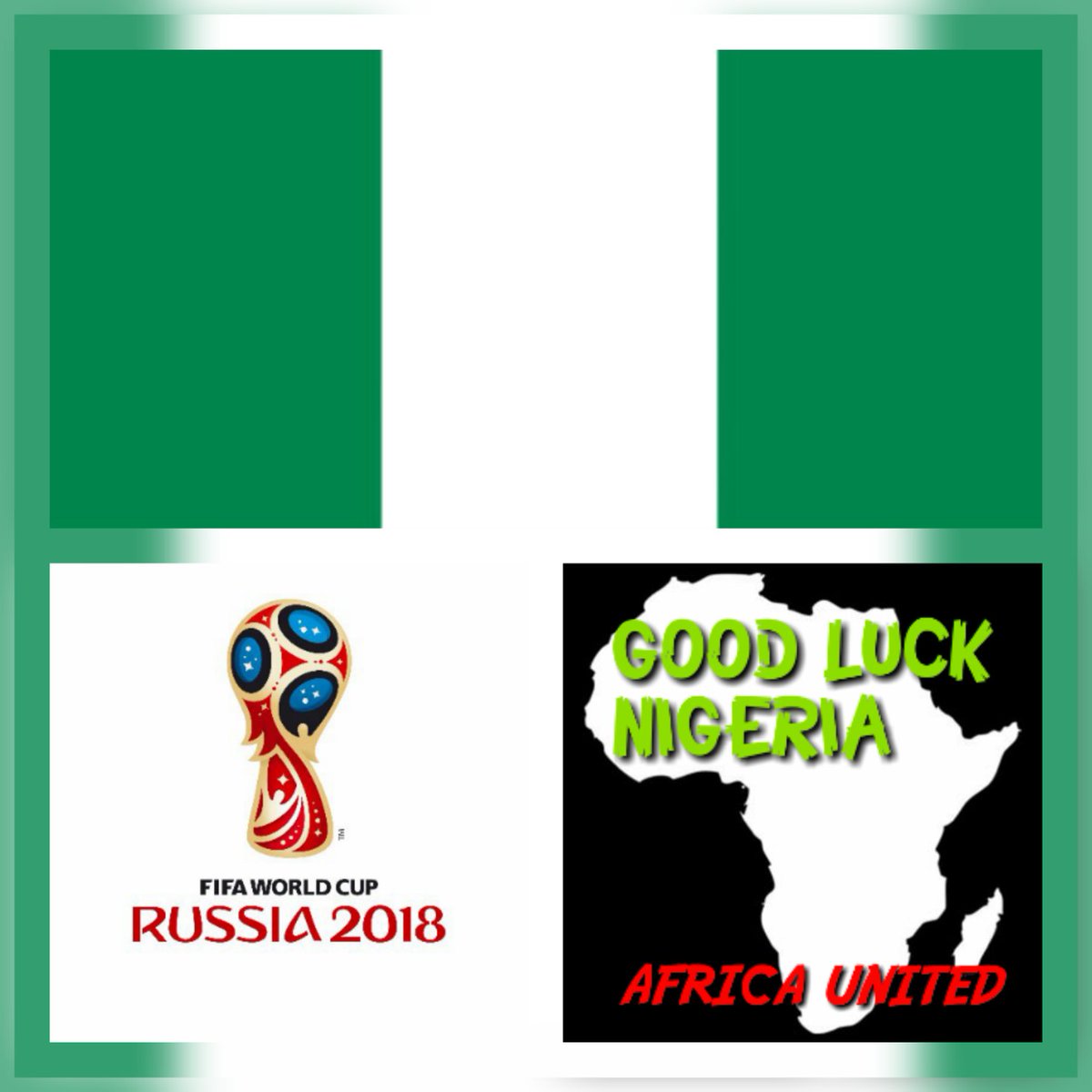 AfricaUnitedFUT's tweet photo. Good day everyone, in some of #NIGERIA ' S languages we would like to say #Kóyo | #Mavo | #Kedu | #Abole | #Sannu | #Abole to everyone. We would like to wish @BayoPsalm , MR @Donfiazo , The Super Eagles | @thenff the best of luck tonight in #CRONGA , WE ARE #AfricaUnited ;-) https://t.co/GF9JTJ0O9w