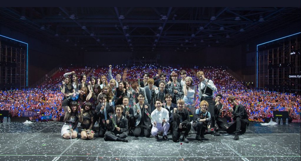 velveteenluver's tweet image. WE LOVE A FAMILY 

 #UNITED_CUBE #CubeEnt #JoKwon #Hyuna #BTOB #CLC #Pentagon #GIdle #Seonho #LaiGuanlin