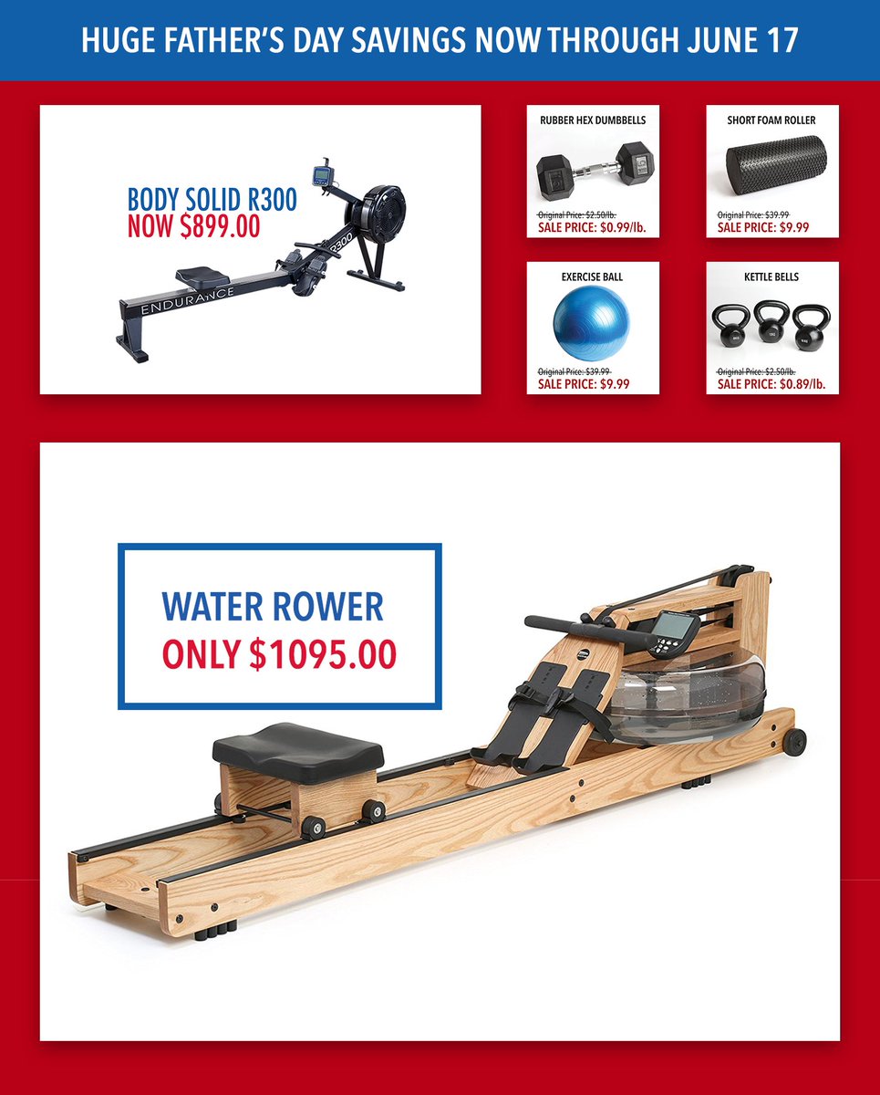 Busybodytx's tweet photo. Get dad the ultimate gift of health and fitness from the leading fitness equipment retailer in DFW. Shop now at all store locations for deals like these!
•
•
•
#FathersDay #FathersDaySale #HolidaySale #Health #Fitness #DFW #Dallas https://t.co/w7vFKidoKi