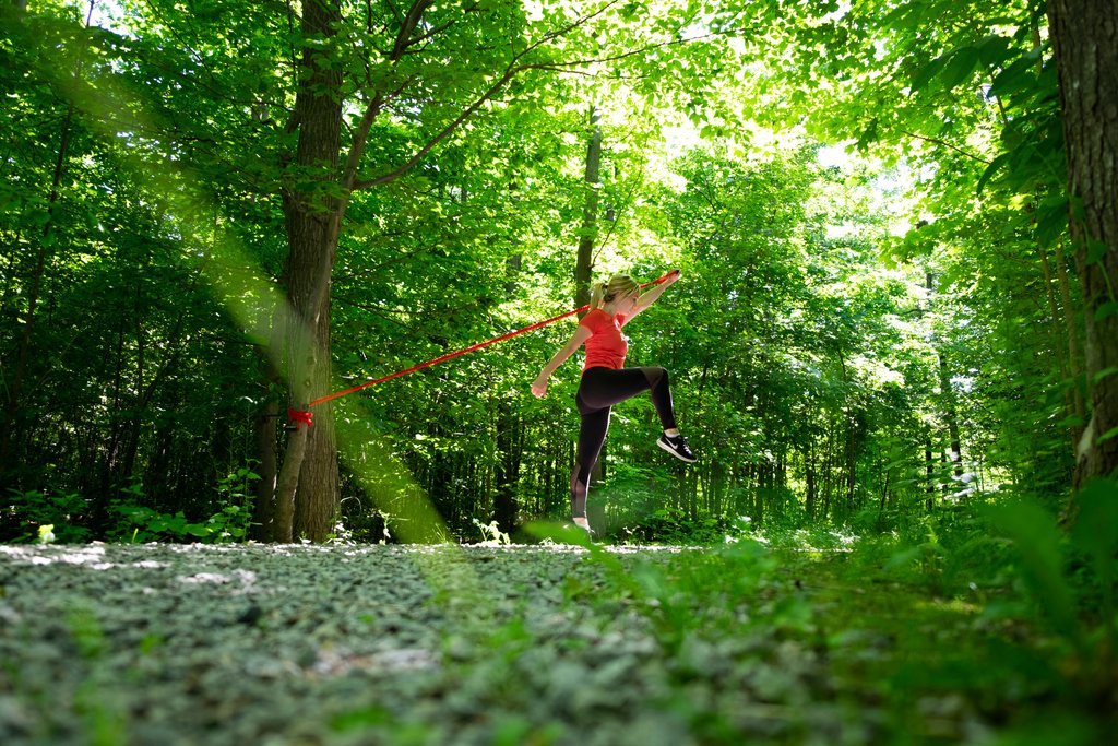 COREFXofficial's tweet photo. Turning the forrest into an outdoor gym. 
----
If fitness is important to you, will train anywhere &amp; everywhere. No excuses. #getoutside 
-----
https://t.co/z47Bz7ksBV

#COREFX #advancedtoner #resistancebands #resistancetraining #strengthfromwithin #workoutanywhere https://t.co/x7DcoBdiPQ