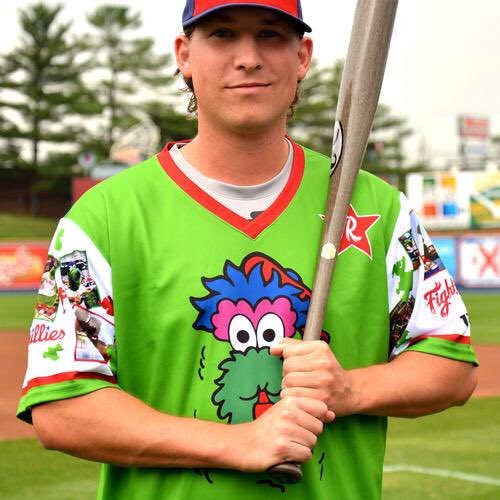 green phillies shirt