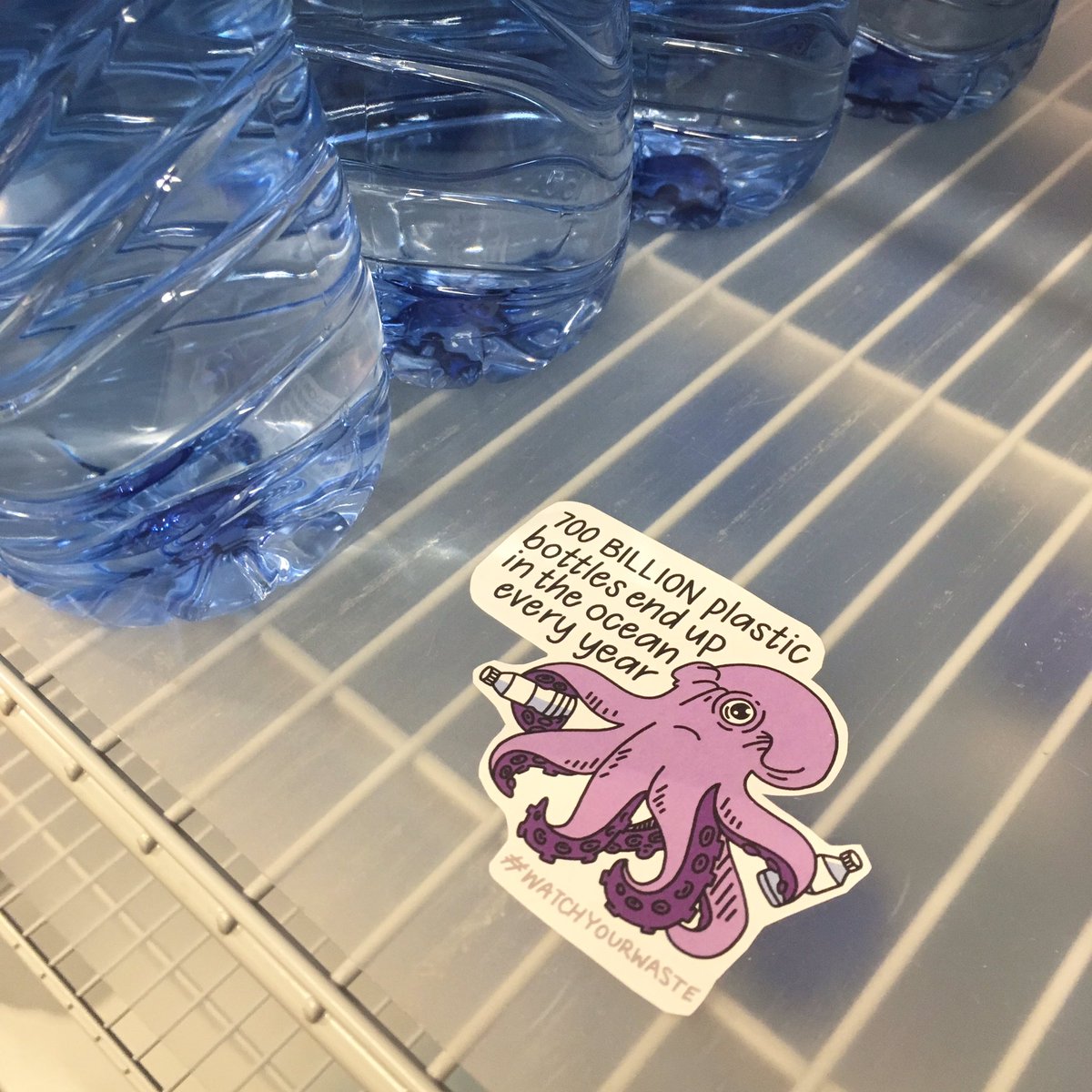 activistickers's tweet photo. #watchyourwaste sticker collection available at https://t.co/i9F54aaVQQ 💚
.
.
#zerowaste #noplastic #plasticfree #plasticpollution #activistickers #plasticbottle #bottles #ditchthedisposables #sustainable #sustainability #activism #activist https://t.co/PCPqkLydCl