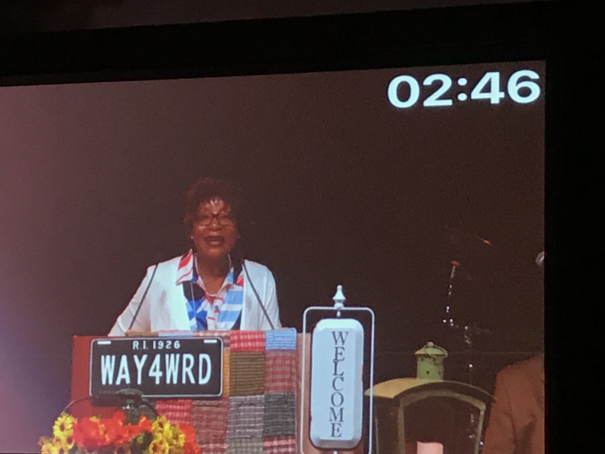 MassChurches's tweet photo. Church, I’ve been at 4 annual meetings in the past 7 days. Two innovations to note: @NESynod with the cell phone charging hotel &amp; @massucc with the visible clock for allotted speaking time! ~@RevEverett #nesassembly18 #ECM #Neac18 #TA1 https://t.co/t4oCBWjzhD