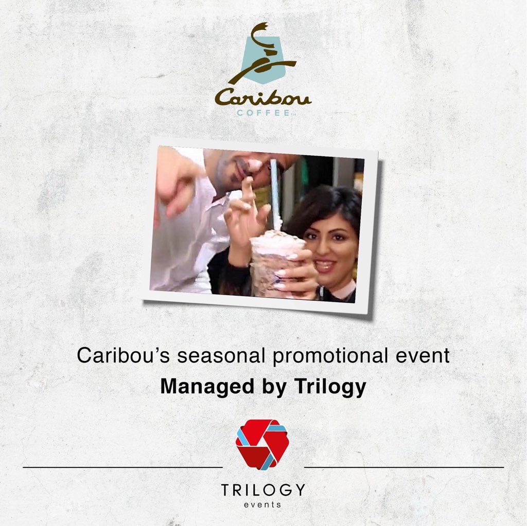 trilogyeventsco's tweet photo. The Caribou seasonal promotional event for the new drinks ,
l produced by Trilogy events 😍 https://t.co/5fGO8UASBM