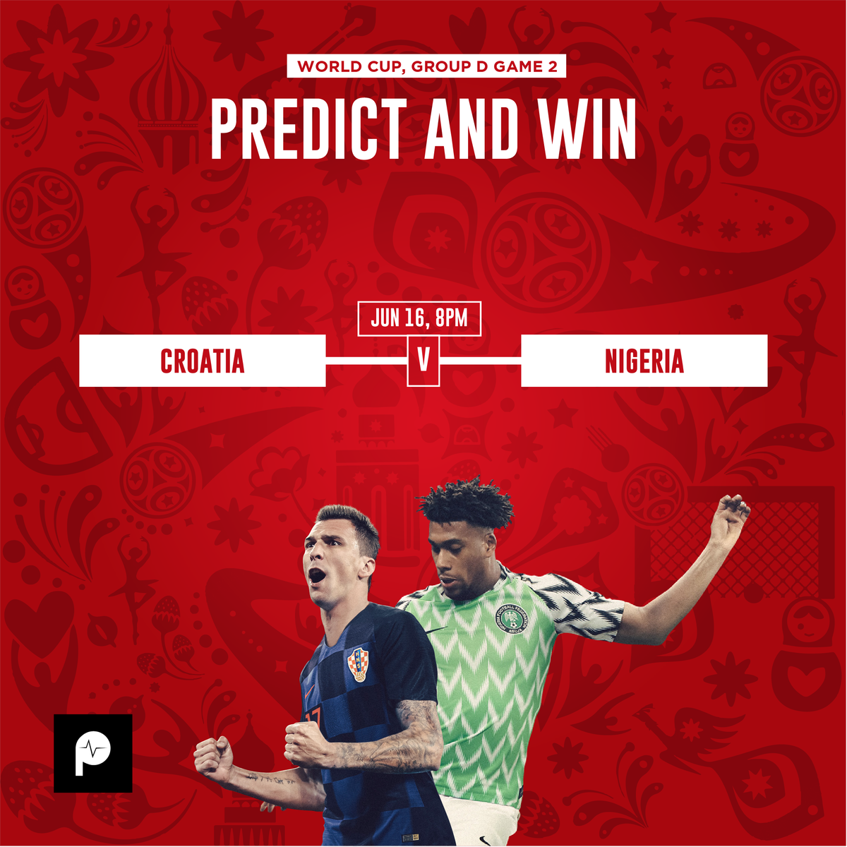 PulseNigeria247's tweet photo. Will the #SuperEagles be victorious? Using #OctuPulse, predict the exact score of the fixture and win airtime. The first correct answer wins airtime.
#PulseWorldCup2018 #WorldCup #SoarSuperEagles #cro #nga #CRONGA https://t.co/eQtQ1hw0PU