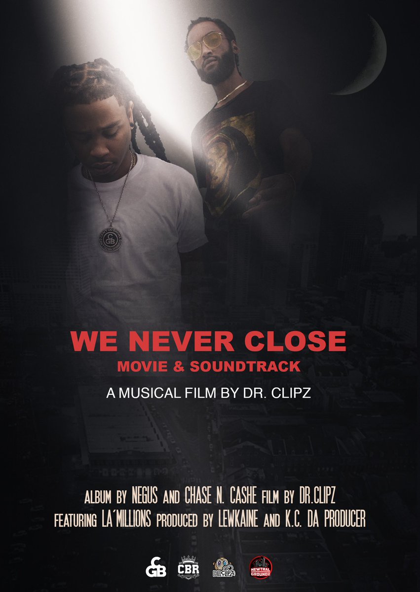 ChaseNCashe's tweet photo. #weneverclose2 : soundtrack available now |
iTunes: https://t.co/sTkAQ7baId
Spotify: https://t.co/rrqsBkFbg9
Tidal: https://t.co/LoPZSiHBe9 https://t.co/i3Ei4W3Q0c