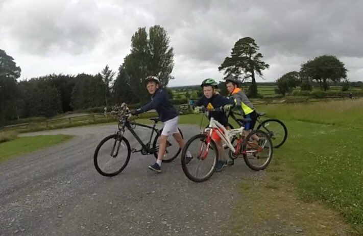 mikejnolan911's tweet image. I couldn’t let on of course but there was something strangely satisfying about telling these young lads to slow down today, they just went harder afterwards and despite a few cuts, scrapes and trips over the handlebars, they kept going harder.
#realkids #notplaystationkids