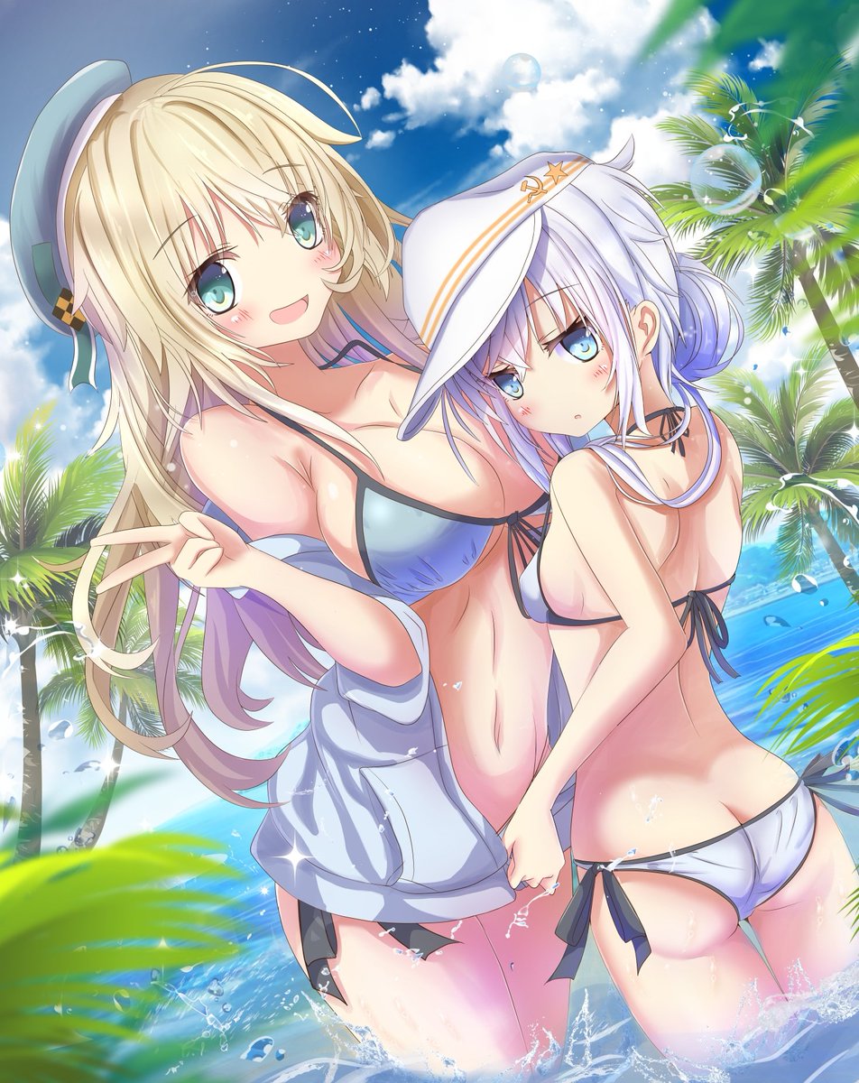 Eudemon_org's tweet photo. I'll take the right one 😏

Artist : あるか＠1日目　東シ-82b
Anime : Kantai Collection 

Source : https://t.co/WguR7chVgN

-BocahMitos 
#anime #fanart #mizugi #bikini #lewd #ero #oppai #flatisjustice #loli #atago #hibiki #ship #kawaii #kantaicollection https://t.co/JrZGibOMsY