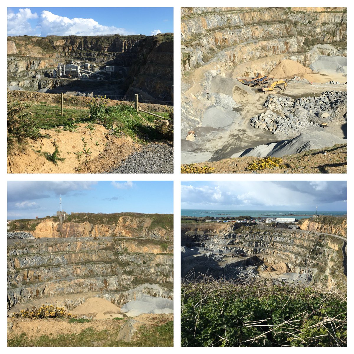 RousseKiosk's tweet photo. Have you taken the Les Vardes Quarry nature walk yet ?? 
It opened a couple of years ago and has some stunning views Across the north of the island 
It’s a 2 mile round trip from the kiosk car park 
So guilt free cake when you make it back to the kiosk :) https://t.co/bGxAkwMjrl