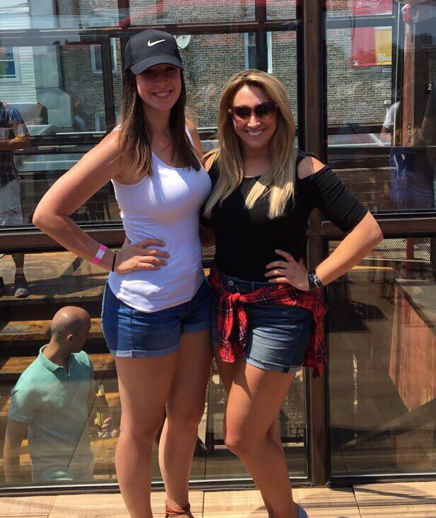Reunited with Lindsey Harrison. #countrydayparty