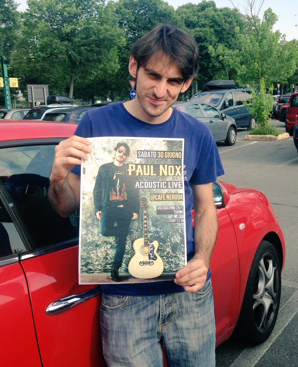 PaulLewisNox's tweet photo. I’m playing live unplugged at Cafè Neruda on June 30th. Don’t miss it ⬇️ https://t.co/RBHTJsvDLO