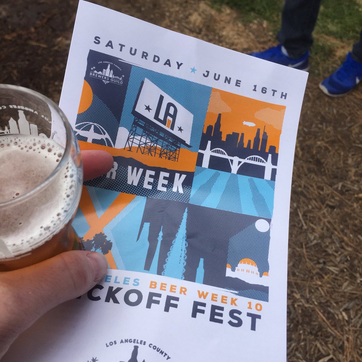 Checking out the kickoff to LA beer week! #labeerweek #labeer #craftbeer #classbeer