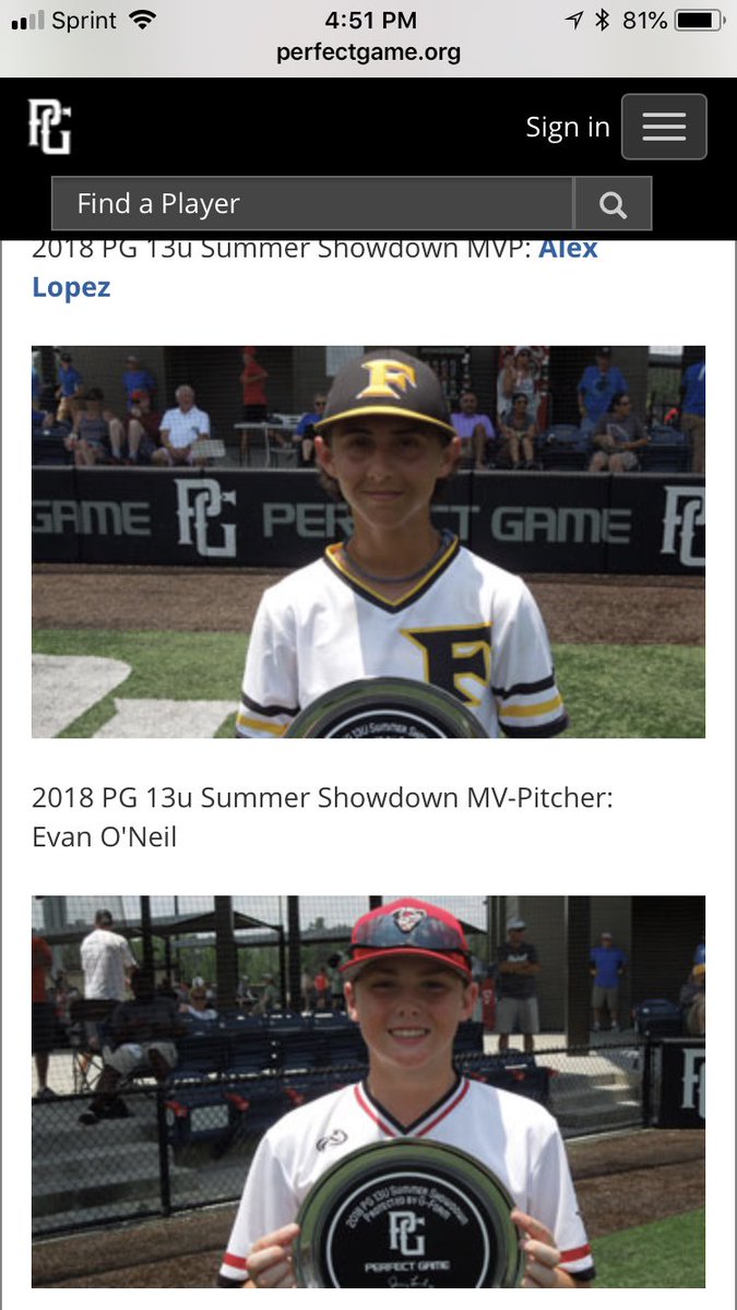 WesRynders's tweet image. Congrats to MV-Pitcher of the @PerfectGameUSA 13u Summer Showdown @GeorgiaBombers Evan O’Neill!! #GeorgiaBombers #ProgramOnTheRise #ProudCoach