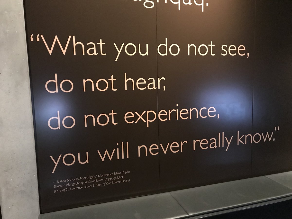 AngGrll's tweet image. Anchorage Museum great start for first morning in Alaska.