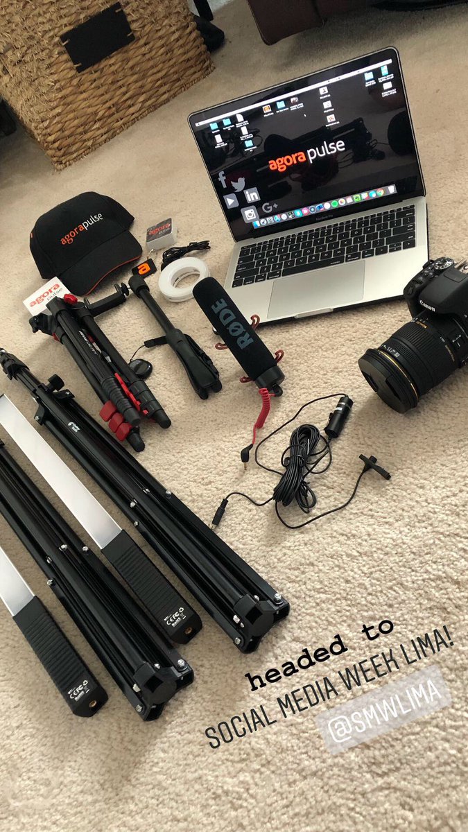 mike_allton's tweet photo. Just packing some gear...
#SMWL18 @AgoraPulse #GotVideo https://t.co/yK1cRz32jn