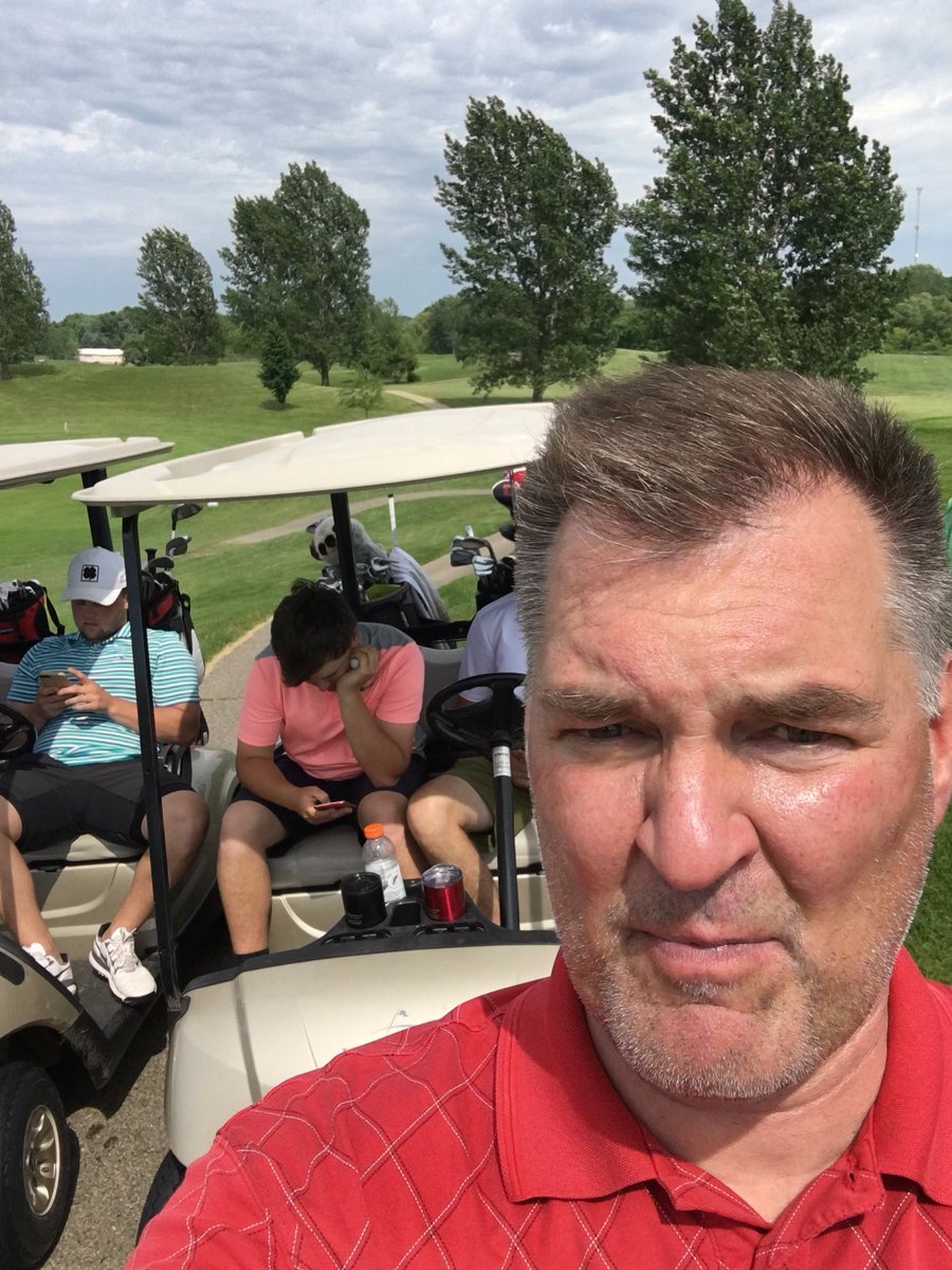 I think I met some fine young men golfing today, however, I’m not 100% sure since they never looked up from their phones.