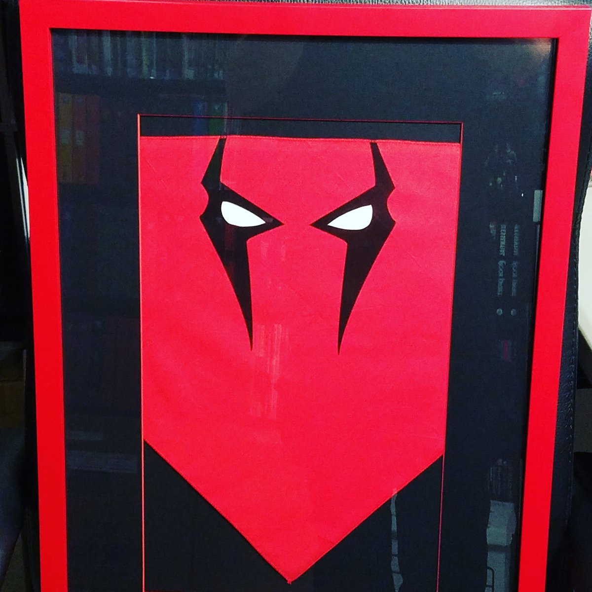 daarkanjel's tweet photo. #WildStorm #WildC.A.T.s #Grifter #SDCC 25TH Anniversary mask, framed by @studio24e @JimLee @ScottW_inks #BrandonChoi https://t.co/kUKzQo2MIU