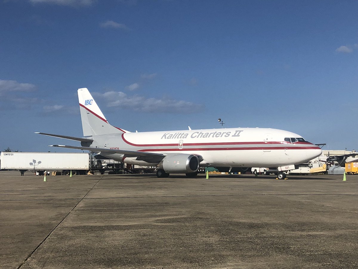 FSA_2013's tweet photo. Boeing 737-300F
#KalittaChartersII
N331CK
#SJUIntlAirport
©️RS
@KalittaCharters https://t.co/A3cOR8XQ7h