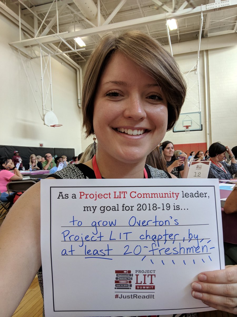 MsLedyard's tweet image. #Goals #ProjectLITSummit18