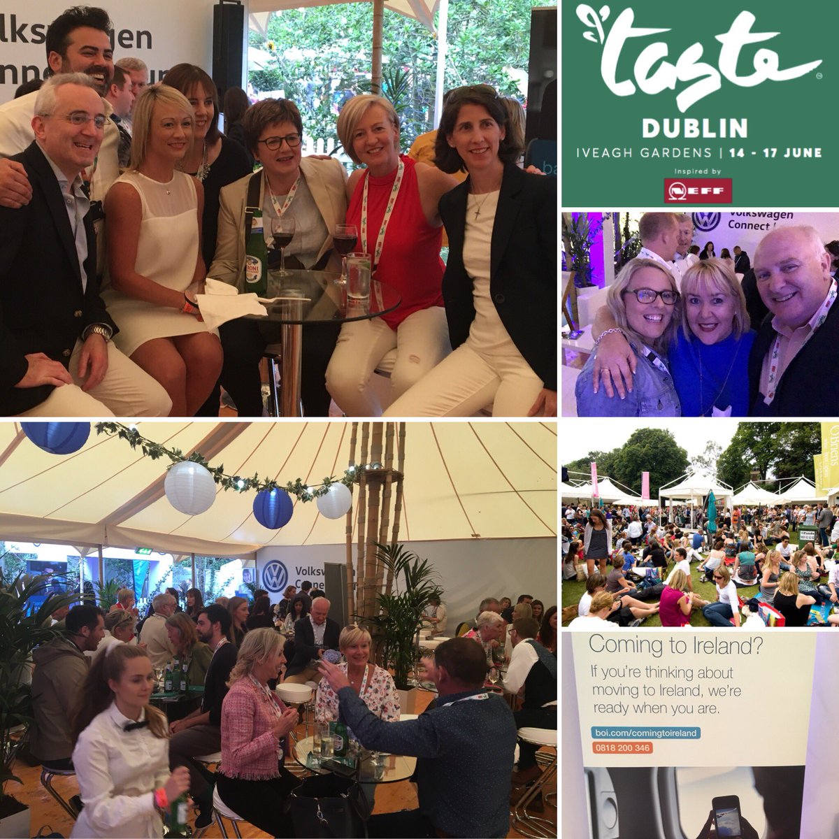 derekhorgan's tweet photo. @TasteofDublin with @bankofireland in the beautiful #iveaghgardens. Incredible evening with fantastic hospitality, food &amp; good old fashioned craic. #brilliant #bankatwork #communityspirit https://t.co/aLXevjcIjh