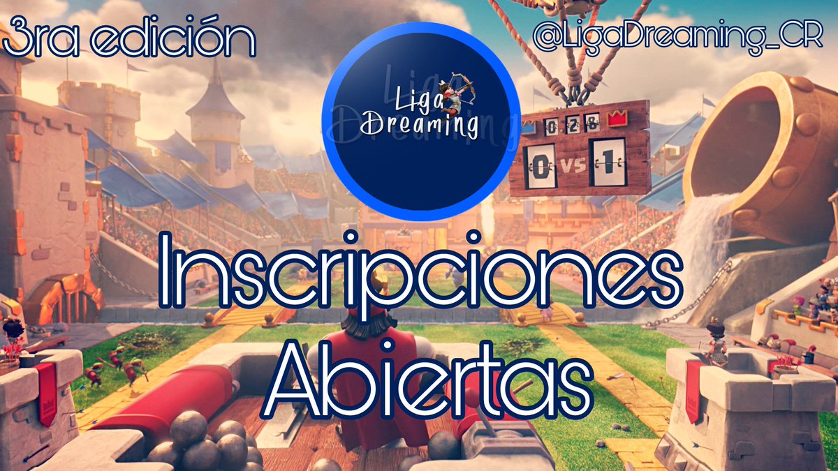 🔝¡Abrimos Inscripciones para la 3ra edición!🔝
32 equipos

Requisitos:
-Seguirnos
-RT a este Tweet
-Tener Discord
-Completar el siguiente formulario
goo.gl/forms/IfoEXqMu…

Si tu equipo es seleccionado se te avisara por MD📩 para terminar el proceso de inscripción.

#LD