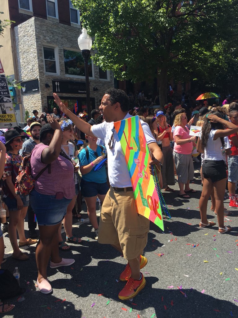 ivanjbates's tweet photo. I gotta show some more love to  #pridebaltimore. The support was overwhelming! 

Early Vote- June 14th-21st 
Election Day- June 26th 
#batesforbaltimore https://t.co/u6nZUmbSIC