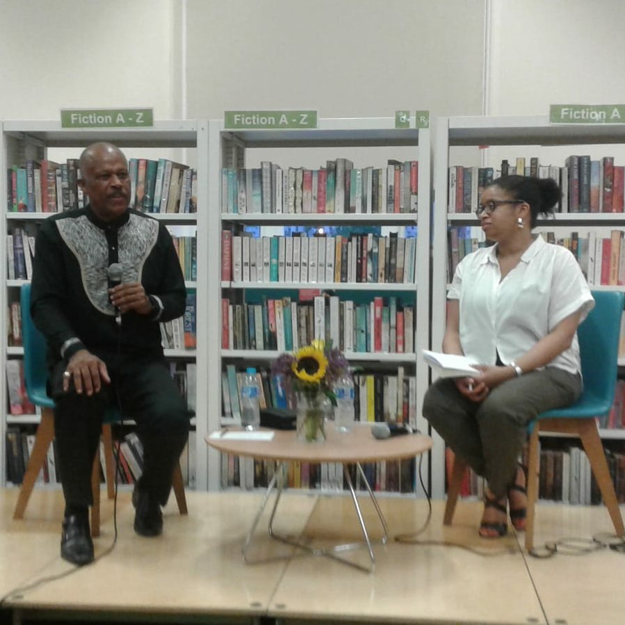 Was a honour to share the stage with the eminent historian Prof @HilaryBeckles at @brixtonlibrary tonight. #windrush70 #reparations #windrush
