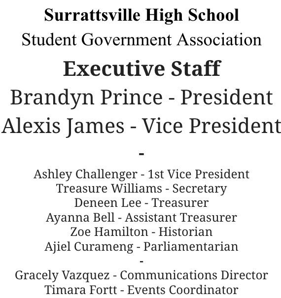 President of SGA tweet media