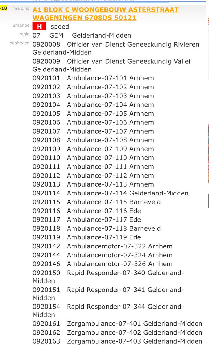 incidenteninformatie tweet media