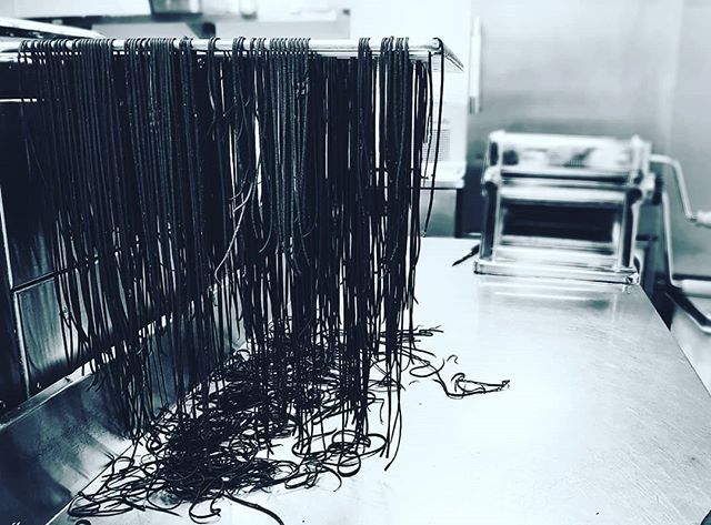 NT_House's tweet photo. Making Vegan 🌱 activated charcoal linguine for new menu #meatfreeweek
👨‍🍳@polis.chef
.
.
.
.
.
.
.
.
.
#foodie  #igers #pasta #picoftheday #photooftheday #homemadepasta #eeeeeats #feedfeed #foodart  #yummy #healthy #foodgasm #foodporn #veganfood #hom… https://t.co/X8W38EZftp https://t.co/aCqBKyfN4n