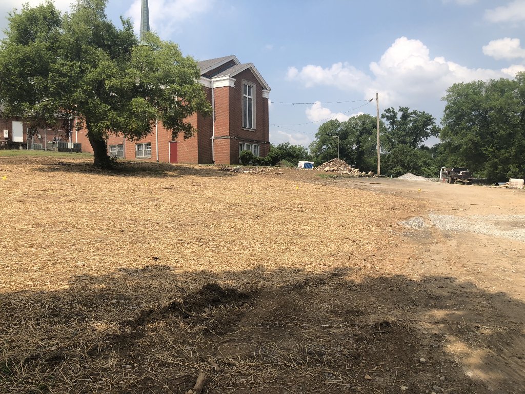 OpenTableNash's tweet photo. Update from the #VillageAtGlencliff! The ground is level, the sewer line is connected and we're getting closer to creating homes and community on this land!
#opentablenash #housingendshomelessness #housinghealinghope https://t.co/CjZdHRuvtw