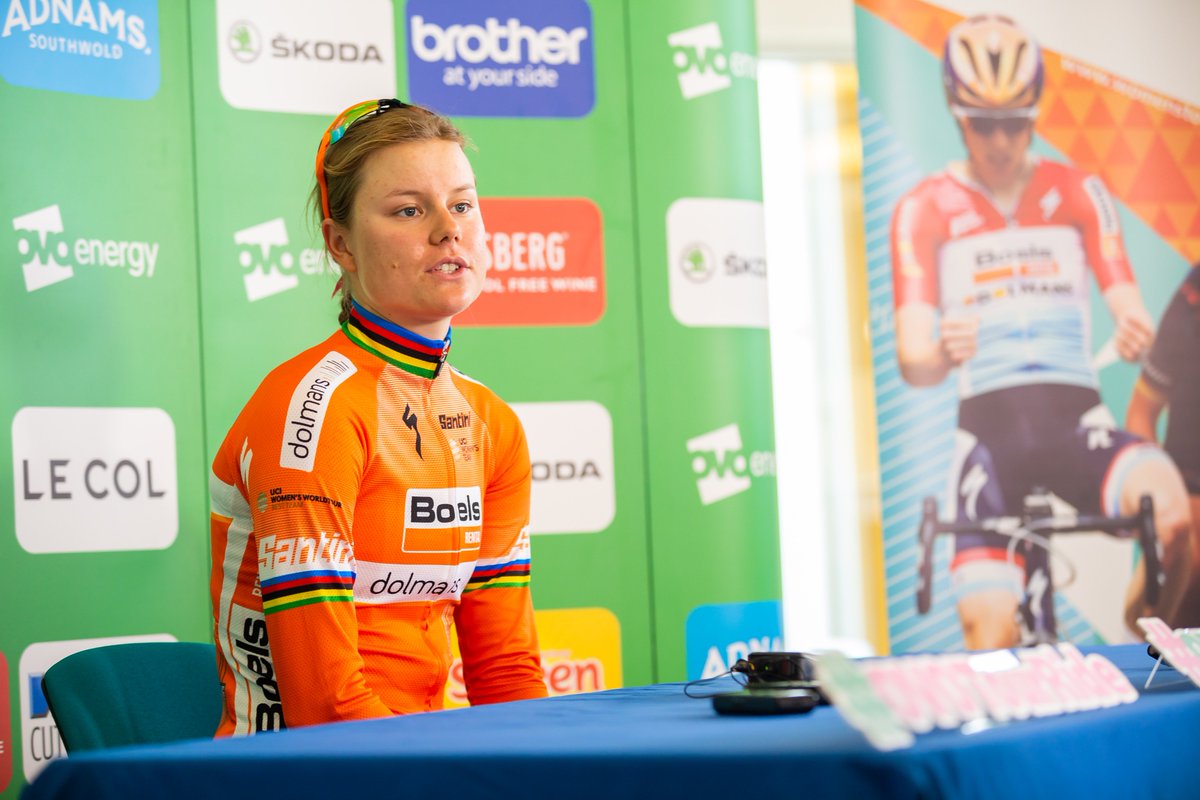 myworcester's tweet image. Congratulations to @AmalieDiderikse for winning Stage 4 of the #OVOWT @thewomenstour in #Worcester. Fantastic race and finish! #UCIWWT